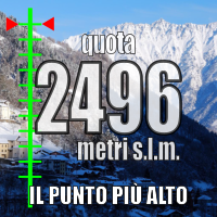 Quota 2496 m s.l.m.